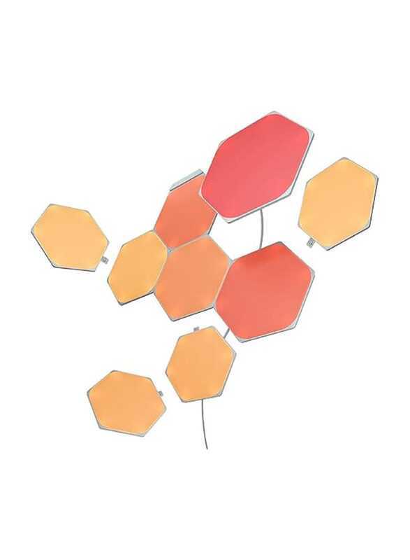 

Nanoleaf Hexagon Smatter Kit, 9 Pieces, Multicolour