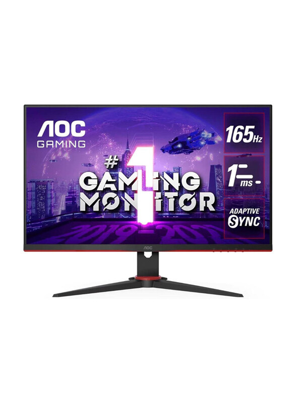 

AOC 23.8 Inch FHD Gaming Monitor with Adaptive Sync, 24G2SE, Black