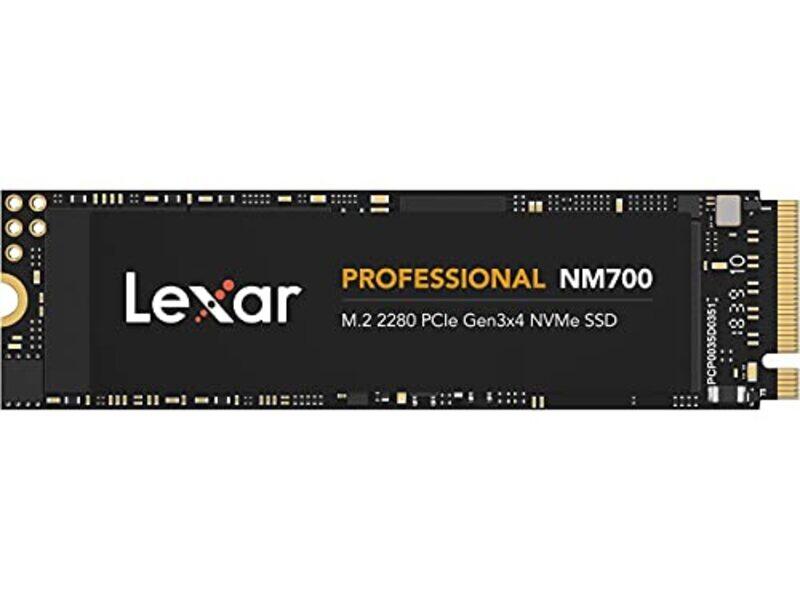 

Lexar 256GB LNM700-256RBNA NM700 M.2 2280 PCIe Gen 3x4 NVMe SSD, Multicolour