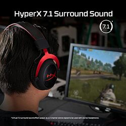 HyperX KHX-HSCP-GM Cloud II Gaming Headset, Black