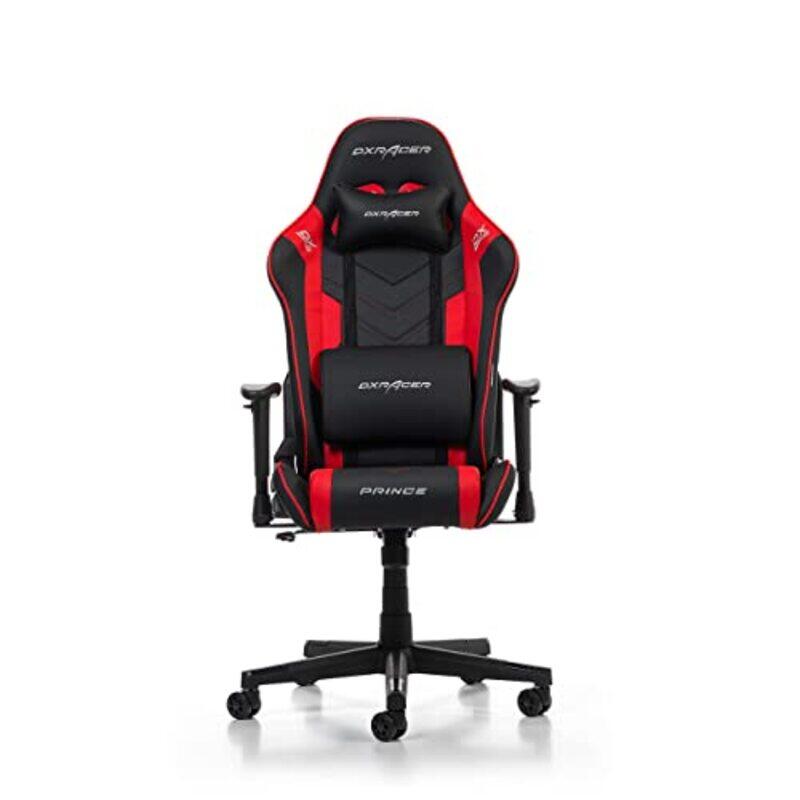 Dxracer Prince P132 Gaming Chair, Black/Red