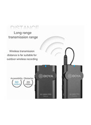 Boya Portable 2.4G Wireless Microphone, BY-WM4 PRO, Black