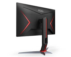 AOC 27 Inch Frameless IPS FHD LCD Gaming Monitor, 1ms, 144Hz, 27G2, Black/Red