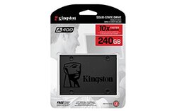 Kingston 80TB SSDNow A400 Internal SSD, SA400S37/240GIN, Gray