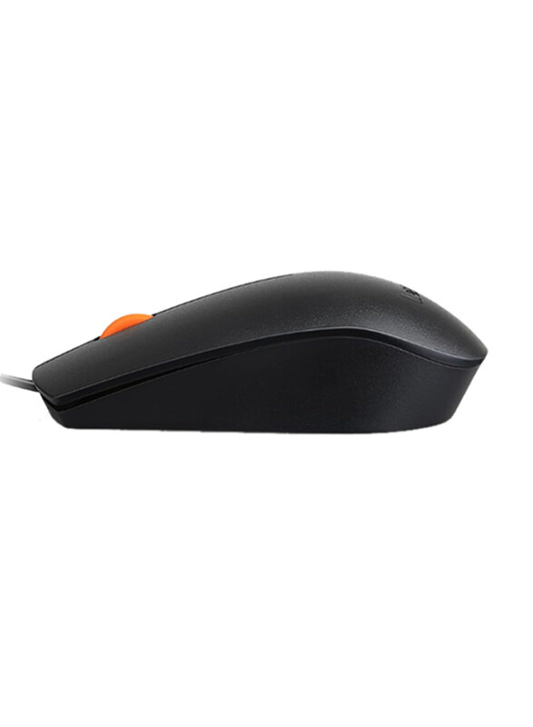 Lenovo 300 Wired Optical Mouse, Gx30M39704, Black