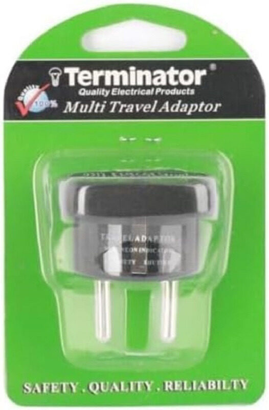 

Terminator Multi Traveler Adapter, Black