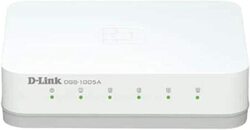D-Link DGS-1005A 5 Port Gigabit Desktop Switch, White