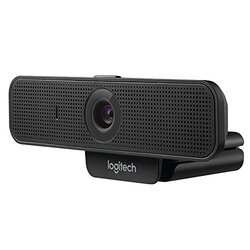 Logitech C925e Web Camera with HD Video and Built-In Stereo Microphones, Black