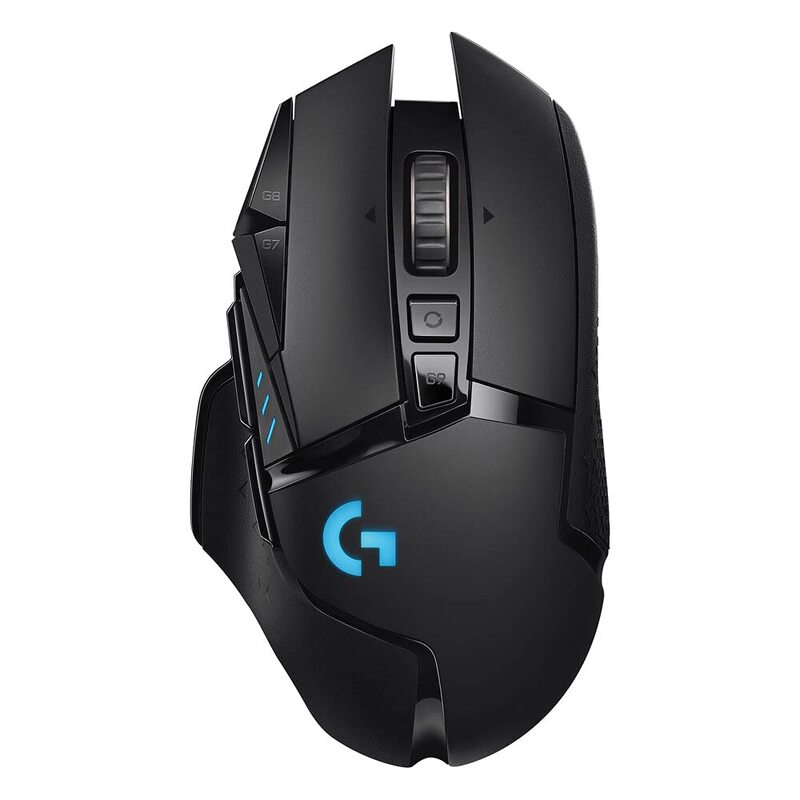 

Logitech G502 Lightspeed Wireless Gaming Mouse with Hero 25K Sensor for PC & Mac, Black