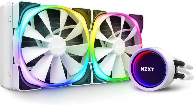 

NZXT X63 RGB 280mm AIO RGB CPU Liquid Cooler, White