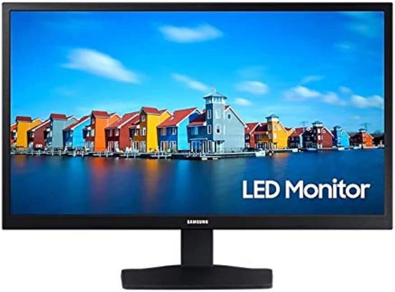 Samsung 19 Inch Full HD Flat LED Monitor, LS19A330NHMXUE, Black