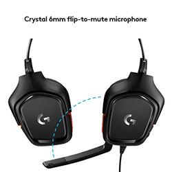 Logitech G 332 Wired Gaming Headset, Black