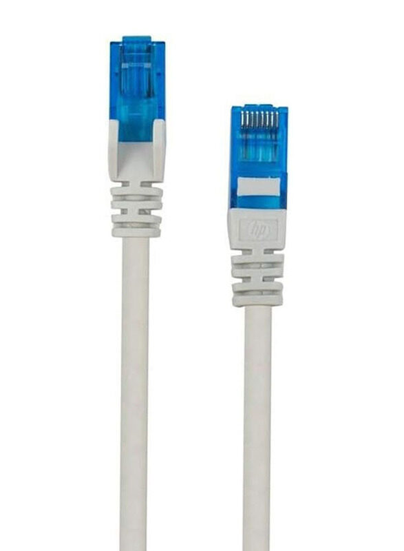 

HP 3-Meter Cat6 Ethernet Cable, RJ45 to RJ45 for Network Devices, White