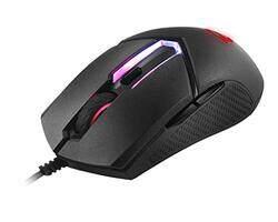 MSI Clutch Gm30 6200 Dpi Adjustable Omron Switch Wired Gaming Mouse, Black