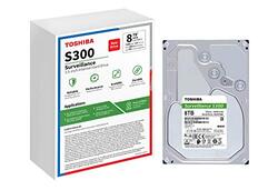 Toshiba 8TB S300 Surveillance 3.5” Internal Hard Drive with CMR SATA 6gb/s 7200 RPM 256MB Cache, HDWT380UZSVAR, Multicolour