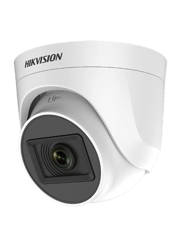 

Hikvision 2MP Dome with Inbuilt Mic, White