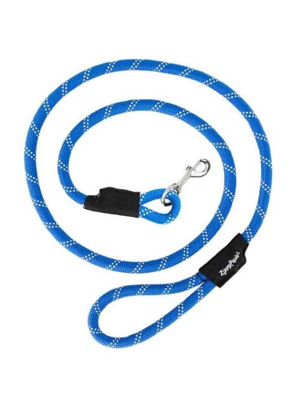 Zippy Paws Climbers 6-Feet Dog Leash, Blue