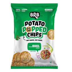 BRB Popped Potato Chips Bhel 48g