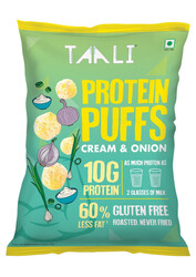 Taali Protein Puffs Cream & Onion 60g