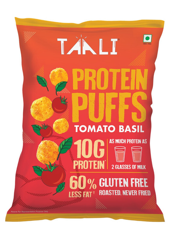 Taali Protein Puffs Tomato Basil 60g