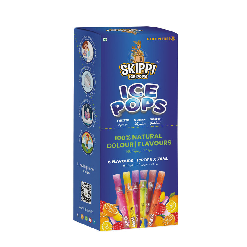Skippi Ice Pops 70ml*12