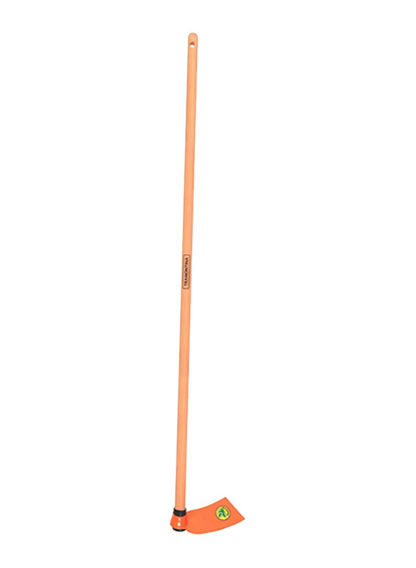 

Tramontina Garden Hoe with Special Carbon Steel and 120cm Wood Handle, Orange/Beige
