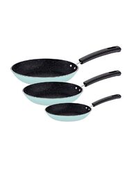 Tramontina 3-Piece Frying Pan Set, Blue