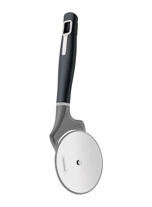 

Tramontina Verano Pizza Cutter with Stainless Steel Blade and Polypropylene Handle, Dark Grey/Silver