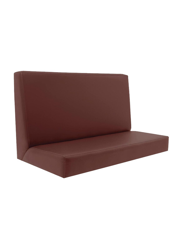 

Tramontina Piazza Booth Cushion With Smooth Leatherette Upholstery, Coffee