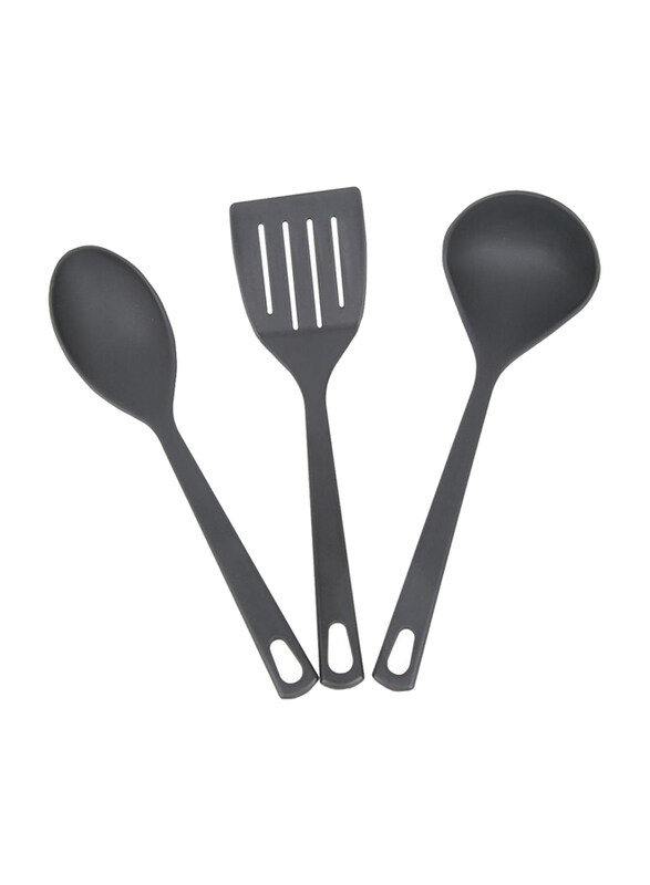 

Tramontina 3 Piece Kitchen Utensils Set, Black