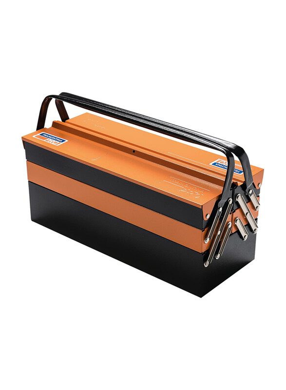 

Tramontina 1-Piece 5 Drawers Tool Box, 44952000, Orange/Black