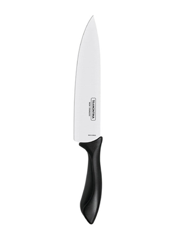 

Tramontina Affilata 8-inch Stainless Steel Chef Knife with Polypropylene Handle, 23654108, Black/Silver