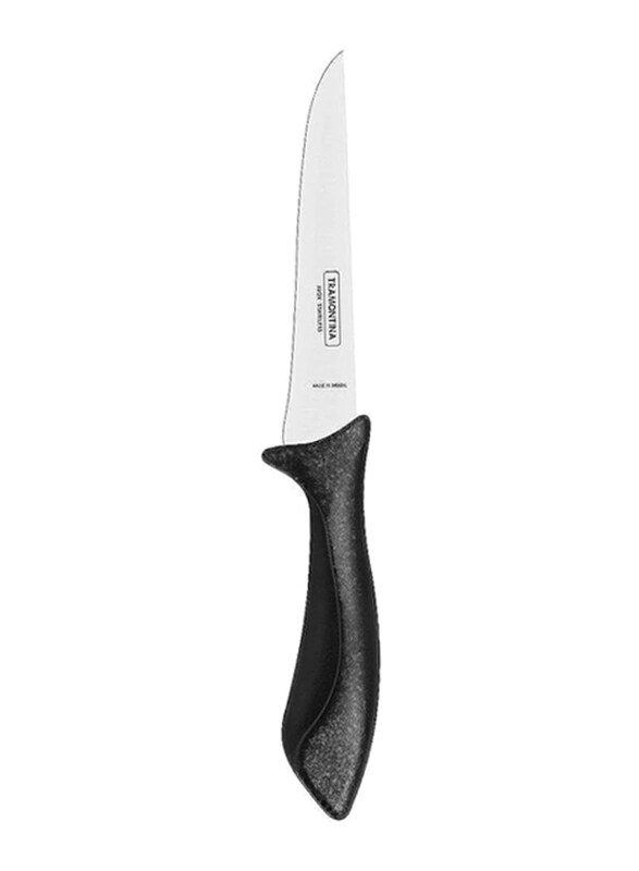 

Tramontina Affilata 5-inch Stainless Steel Boning Knife with Polypropylene Handle, 23653105, Black/Silver