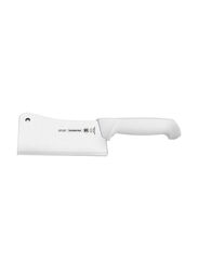Tramontina 6-inch Stainless Steel Cleaver, White