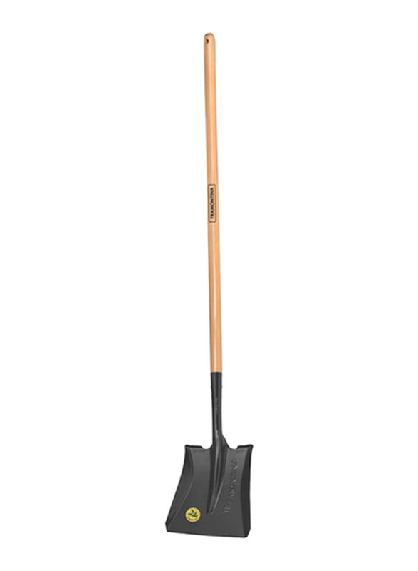 

Tramontina American Square Mouth Shovel with 120cm Wood Handle, Beige/Black
