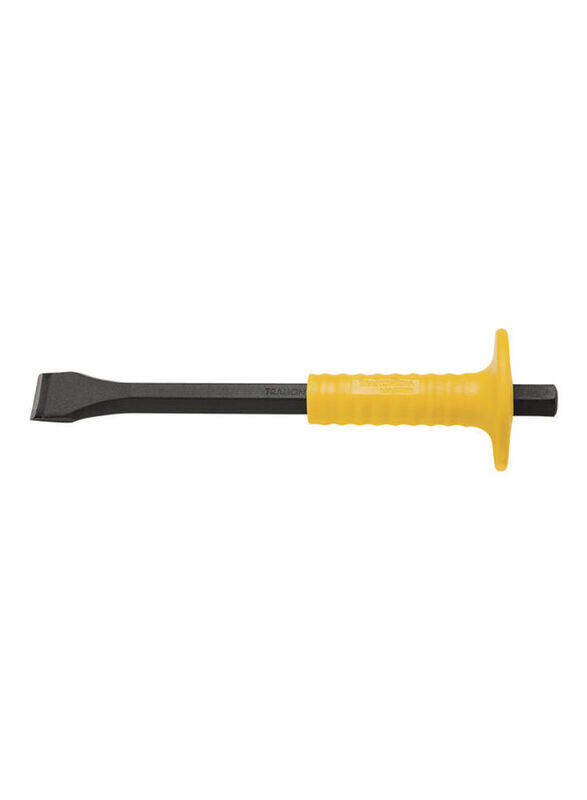 

Tramontina 12 Inch Hexagonal Stone Chisel with Silicone Grip, Black/Yellow