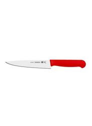 Tramontina 10-inch Stainless Steel Professional Master Meat Knife, Red/Silver