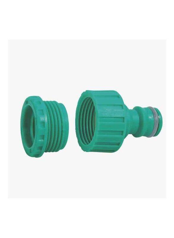 

Tramontina Female Adapter with 3/4" Thread & 1/2" Reducer for Faucets, Green