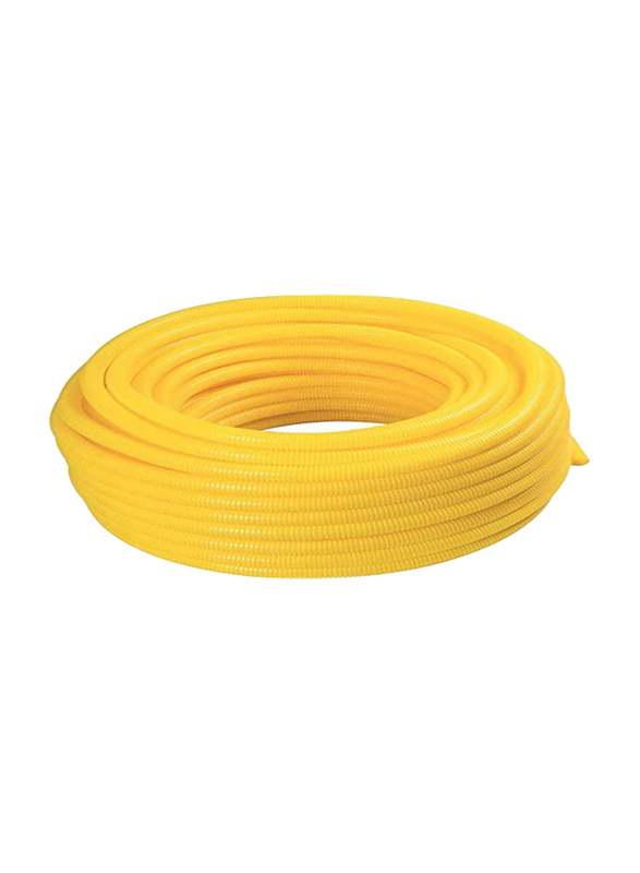 

Tramontina Light Flexible Corrugated Cable Conduit Pipe Tube, 1 Inch x 25 Meter, 57505003, Yellow