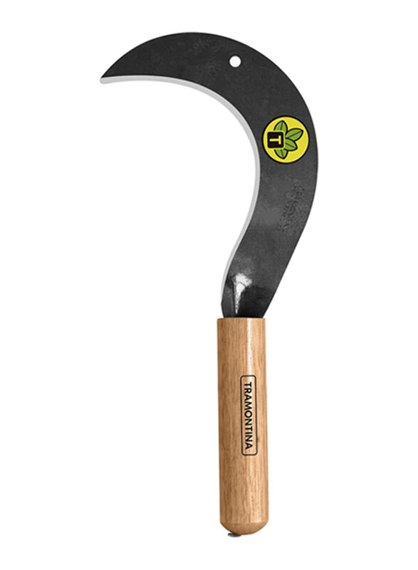 

Tramontina Soy Hook with Wood Handle, Black/Beige