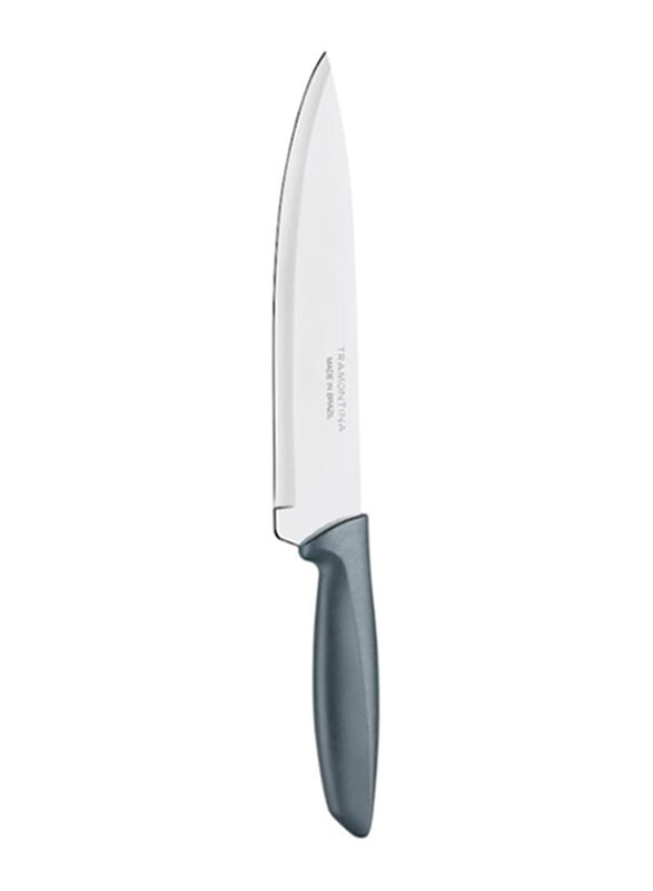 

Tramontina 8-inch Plenus Stainless Steel Blade & Polypropylene Handle Chef Knife, 23426168, Grey