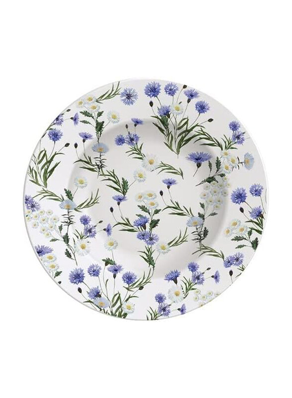 

Tramontina 21cm Ana Alice Decorated Porcelain Dessert Plate, Multicolour