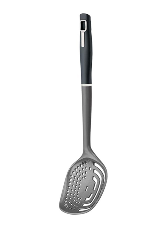 

Tramontina Verano Onyx-Colored Nylon Slotted Spoon with Polypropylene Handle, Grey