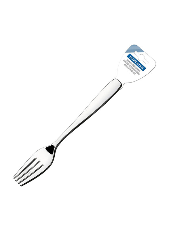 

Tramontina Amazona 3-Piece Stainless Steel Table Forks with High Gloss Finish, 66960025, Silver