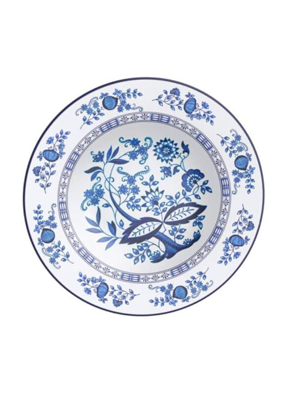 

Tramontina 21cm Dulce Decorated Porcelain Dessert Plate, White/Blue