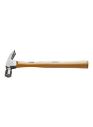Tramontina 16oz Polished Wood Handle Hammer, Grey/Brown