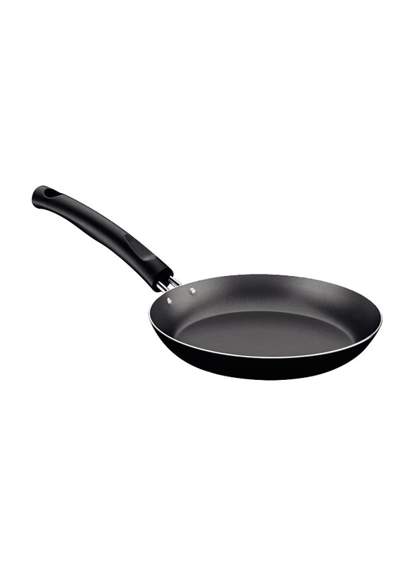 

Tramontina 24cm Chelsea Aluminium Frying Pan with Interior and Exterior Starflon Max PFOA Free Non-stick Coating, 20159024, Black