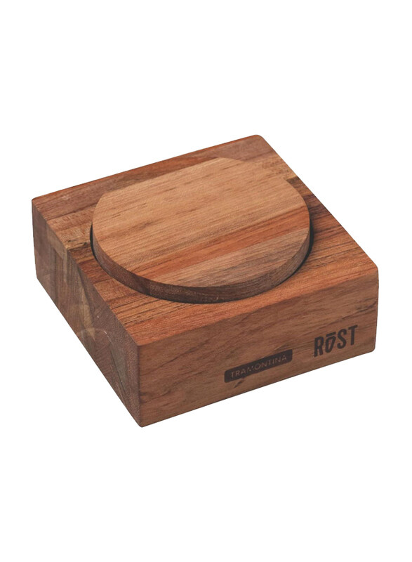 

Tramontina Roast Jatoba Salt Box with Oil Finish, Brown