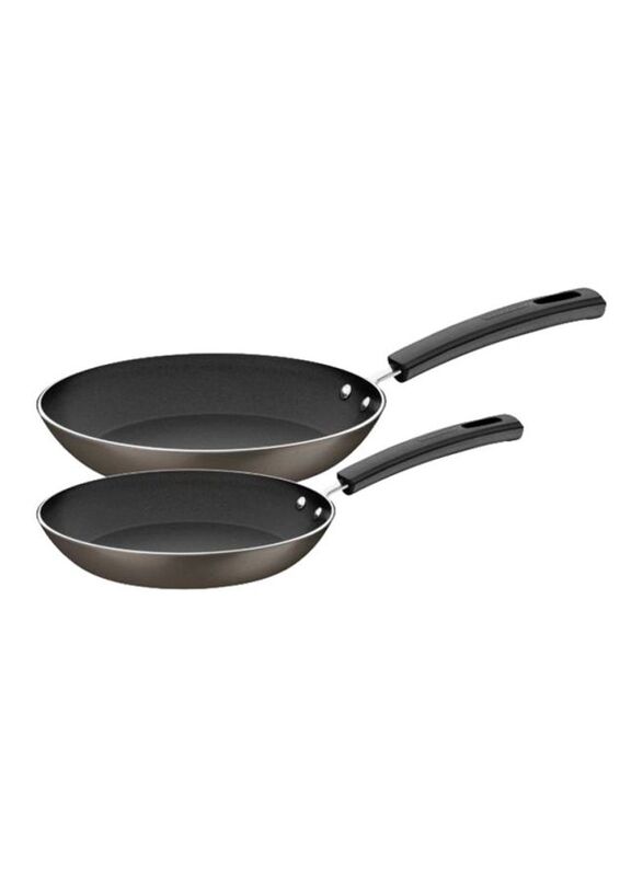 Tramontina 2-Piece Frying Pan Set, Grey