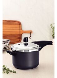 Tramontina Vancouver Aluminium Pressure Cooker, 20582620, Black